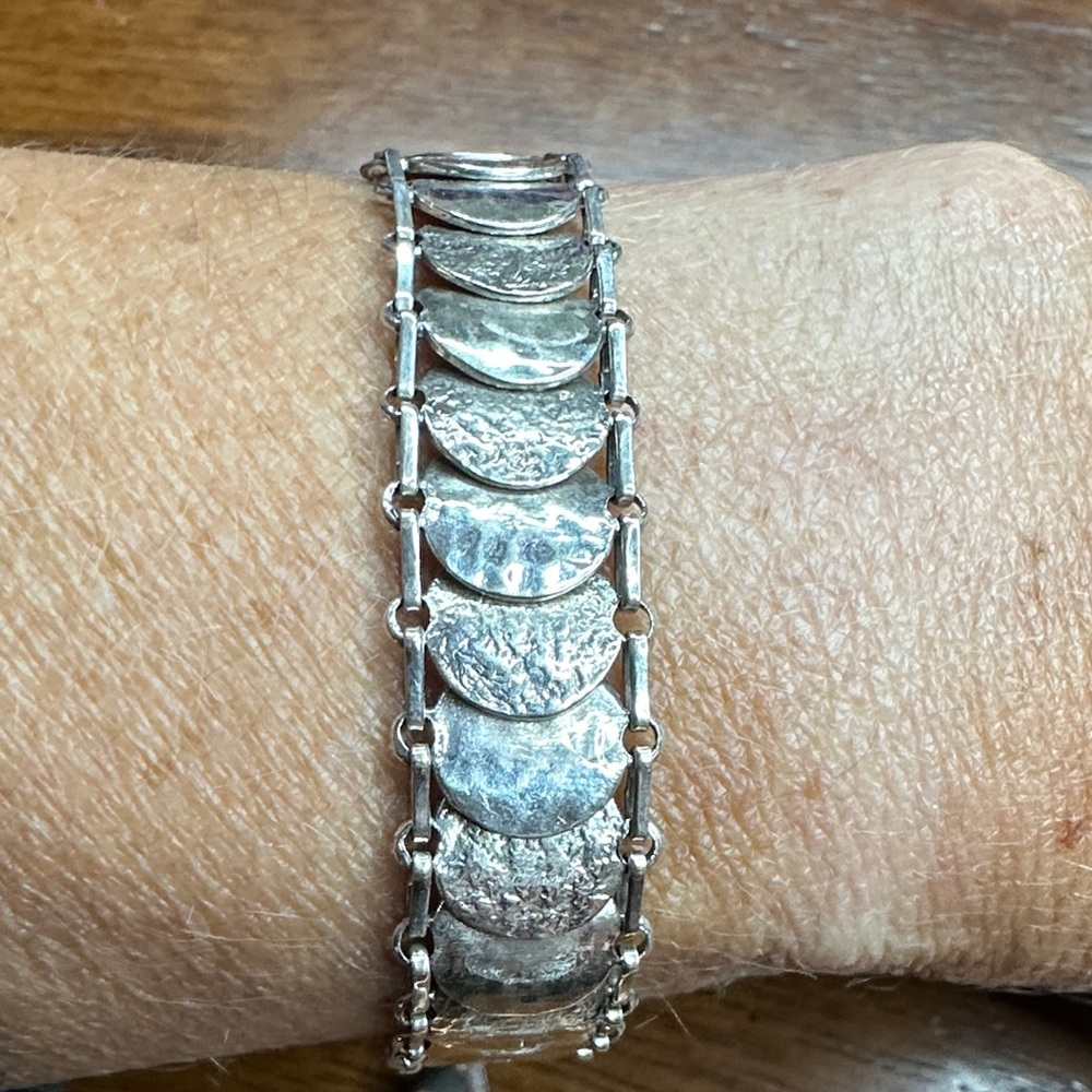 Silpada Silver Coin Bracelet - Picture 3 of 5